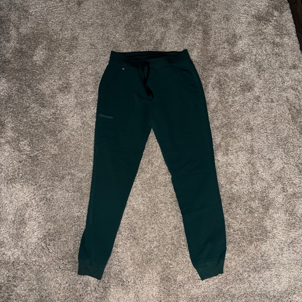 Figs Forest Green Zamora Scrub Pants